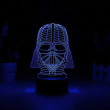 Darth Vader 3D LED Color Light