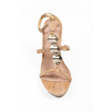 Beige 8.5 US - 39 EUR Nine West Womens Ankle Strap Sandal NWVENCENTIO DK NATURAL