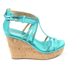 Light Blue 9 US - 40 EUR Nine West Womens Espadrille Wedge Sandal NWROMANCING TURQU MU Y
