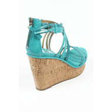 Light Blue 9 US - 40 EUR Nine West Womens Espadrille Wedge Sandal NWROMANCING TURQU MU Y