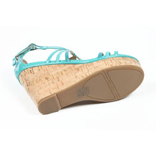 Light Blue 9 US - 40 EUR Nine West Womens Espadrille Wedge Sandal NWROMANCING TURQU MU Y