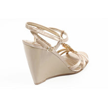 Light Grey 10 US - 41.5 EUR Nine West Womens Ankle Strap Wedge Sandal NWJUVELIE IVORY