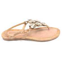 Beige 5.5 US - 36 EUR Nine West Womens Slingback Flat Sandal NWWALID DKNATUR MU