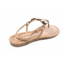 Beige 5.5 US - 36 EUR Nine West Womens Slingback Flat Sandal NWWALID DKNATUR MU