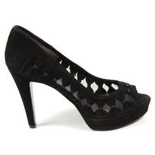 Black 9.5 US - 41 EUR Nine West Womens Pump Open Toe NWLEEWAY BLACK
