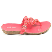 Coral 6 US - 36.5 EUR Nine West Womens Thong NWWALMER MEDPNK MEORA