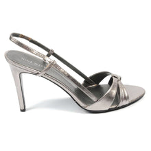 Silver 6.5 US - 37 EUR Nine West Womens Slingback Sandal NWREEDY PEWTER