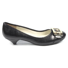 Black 5 US - 35.5 EUR Nine West Womens Heeled Ballerina NWUPGRADEYA BLACK