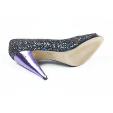 Multicolor 9.5 US - 41 EUR Nine West Womens Pump Open Toe NWHEALTH BLACK PURP