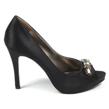 Black 10 US - 41.5 EUR Nine West Womens Pump Open Toe PTLYNNROSE BLACK