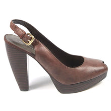 Dark Brown 6 US - 36.5 EUR Nine West Womens Slingback Sandal NWUNIDA DARK BROWN