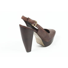 Dark Brown 6 US - 36.5 EUR Nine West Womens Slingback Sandal NWUNIDA DARK BROWN