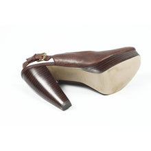 Dark Brown 6 US - 36.5 EUR Nine West Womens Slingback Sandal NWUNIDA DARK BROWN