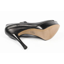 Black 9.5 US - 41 EUR Nine West Womens Pump Open Toe NWGLAMOROUS BLACK MULT