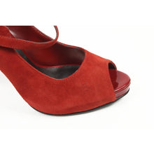 Red 6 US - 36.5 EUR Nine West Womens Pump Open Toe NWLUMINOUS RED RED