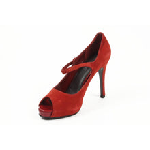 Red 6 US - 36.5 EUR Nine West Womens Pump Open Toe NWLUMINOUS RED RED