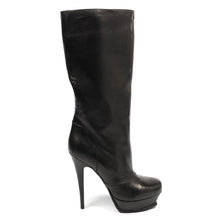 Black 40 EUR - 10 US Yves Saint Laurent Womens High Boot