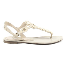 Beige 36.5 EUR - 6.5 US Sergio Rossi Womens Sandal