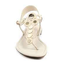 Beige 36.5 EUR - 6.5 US Sergio Rossi Womens Sandal