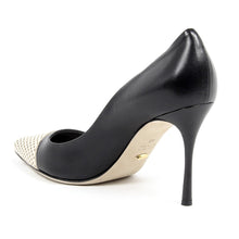 Black 38 EUR - 8 US Sergio Rossi Womens Pump