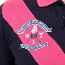 Blue L Ufford & Suffolk Polo Club Mens Polo Short Sleeves US003 INDIGO