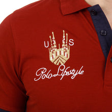 Bordeaux S Ufford & Suffolk Polo Club Mens Polo Short Sleeves US005 BORDEAUX