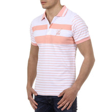 Pink S Ufford & Suffolk Polo Club Mens Polo Short Sleeves US006 PINK