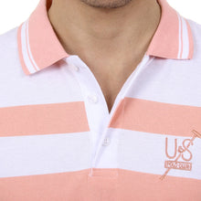 Pink S Ufford & Suffolk Polo Club Mens Polo Short Sleeves US006 PINK