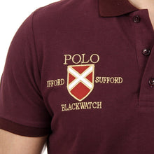 Bordeaux XL Ufford & Suffolk Polo Club Mens Polo Short Sleeves US007 BORDEAUX