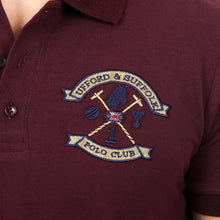 Bordeaux XL Ufford & Suffolk Polo Club Mens Polo Short Sleeves US007 BORDEAUX