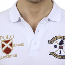 White XXL Ufford & Suffolk Polo Club Mens Polo Short Sleeves US007 WHITE