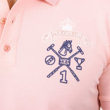 Pink XL Ufford & Suffolk Polo Club Mens Polo Short Sleeves US008 PINK