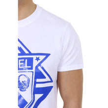 White M Diesel Mens T-Shirt Short Sleeves Round Neck 00SHBZ 0JAHZ 100 T-SCOD
