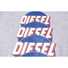 Grey M Diesel Mens T-Shirt Short Sleeves Round Neck 00SI7X 0091B 912 T-PALAGIA