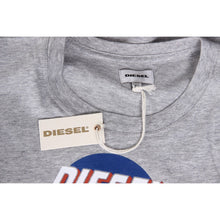 Grey M Diesel Mens T-Shirt Short Sleeves Round Neck 00SI7X 0091B 912 T-PALAGIA