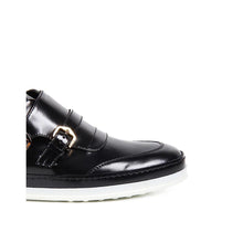 Black 38 EUR - 7.5 US (254mm) Tods ladies double monkstrap XXW0UV0K9407LWB999