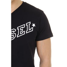 Black XXL Diesel mens t-shirt T-KRITIL 00SDG0 R091B 900