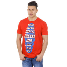 Red XXL Diesel mens t-shirt T-PALAGIA 00SI7X 0091B 42Y