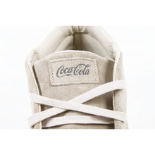 Beige 45 EUR - 12 US Coca Cola mens ankle boot CCA0526 KRUNNER MIX CREAM
