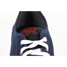 Dark Blue 42 EUR - 9 US Coca Cola mens sneakers CCA0719 TALKER PETROLE