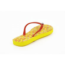 Yellow 39/40 EUR Coca Cola ladies flip flop CCA0595 TAMPINHAS GIRL YELLOW