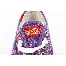 Purple 39 EUR - 9 US Coca Cola ladies sneakers CCA0711 KICK GARDEN VIOLET