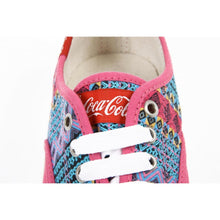 Multicolor 40 EUR - 10 US Coca Cola ladies sneakers CCA0713 KICK ETNIC PINK