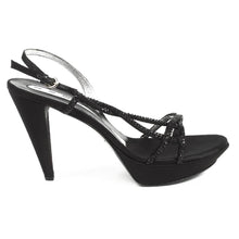 Black 40 EUR - 10 US Rodo ladies sandal S7600 821 900
