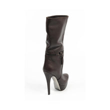 Dark Brown 40 EUR - 10 US Sebastian Milano ladies short boot S4627 FOCUS CACAO
