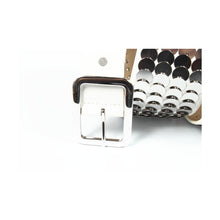 White ONE SIZE Cafenoir ladies belt AJ01R 369 WHITE
