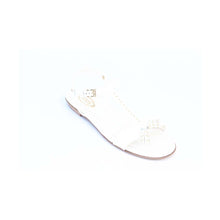 White 36.5 EUR - 6.5 US (244mm) Tods ladies flat sandal XXW0MD0C270OW0B001