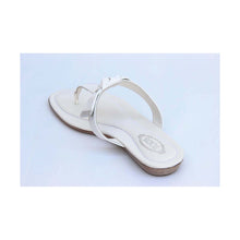 White 36.5 EUR - 6.5 US (244mm) Tods ladies flat sandal XXW0II0A120ATSB001