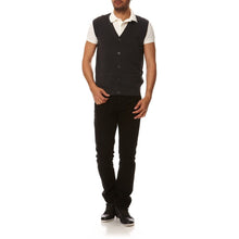 Dark Brown S Fred Perry Mens Waistcoat 30402103 E135