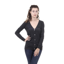 Black L Fred Perry Womens Cardigan 31432016 0135